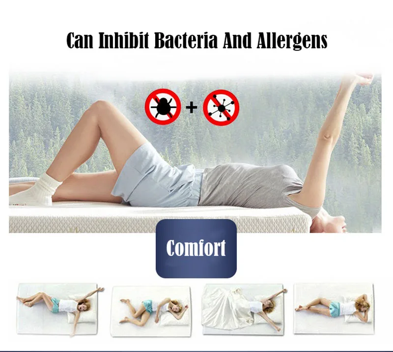 Description Picture 6 of itemThai Latex Bed Mattresses Full-size Folding Flexible Mattress Beds and Bedroom Furniture Medical Sleeping Orthopedic Mattress