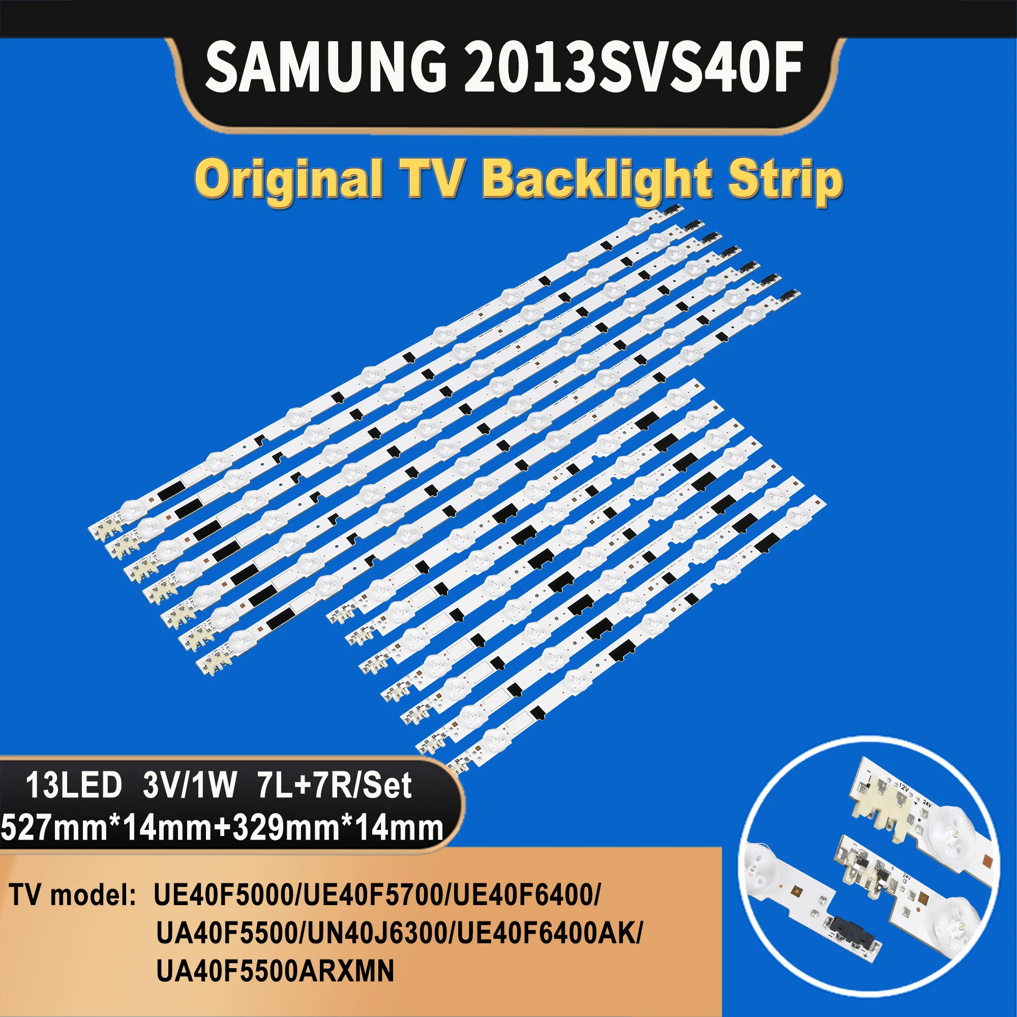 Фонарь-подсветки-телевизора-для-samsung-l-samsung-2013svs40f-l8-r-samsung-2013gvs40f-r5-ue40f5000-ue40f5700-ue40f6400-ua40f550