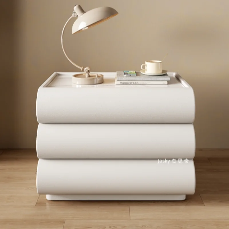 

Simple Outdoor Nightstands Luxury Italian Modern Bedroom Mobile Nightstands Makeup Aesthetic Table De Chevet Home Furnitures