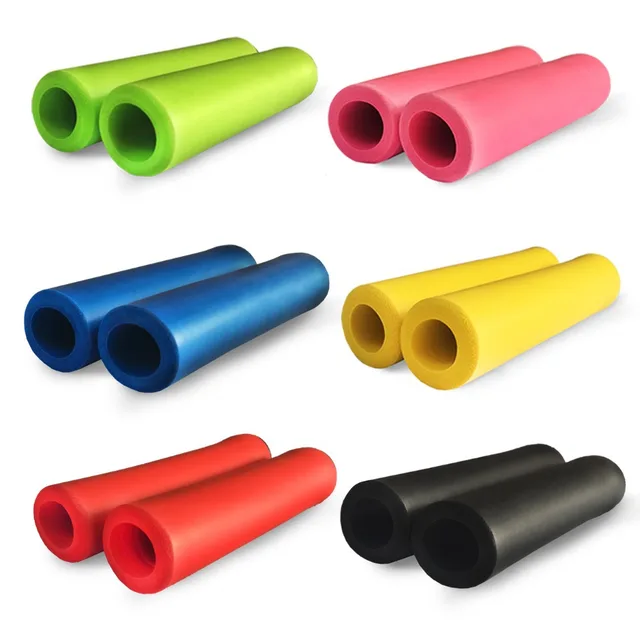 2Pcs Szilikon Fogantyúk Hegyi Kerékpáros Markolatok Ultra Könnyű Lengéscsillapító Második Szivacs Fogantyúja - Image 4