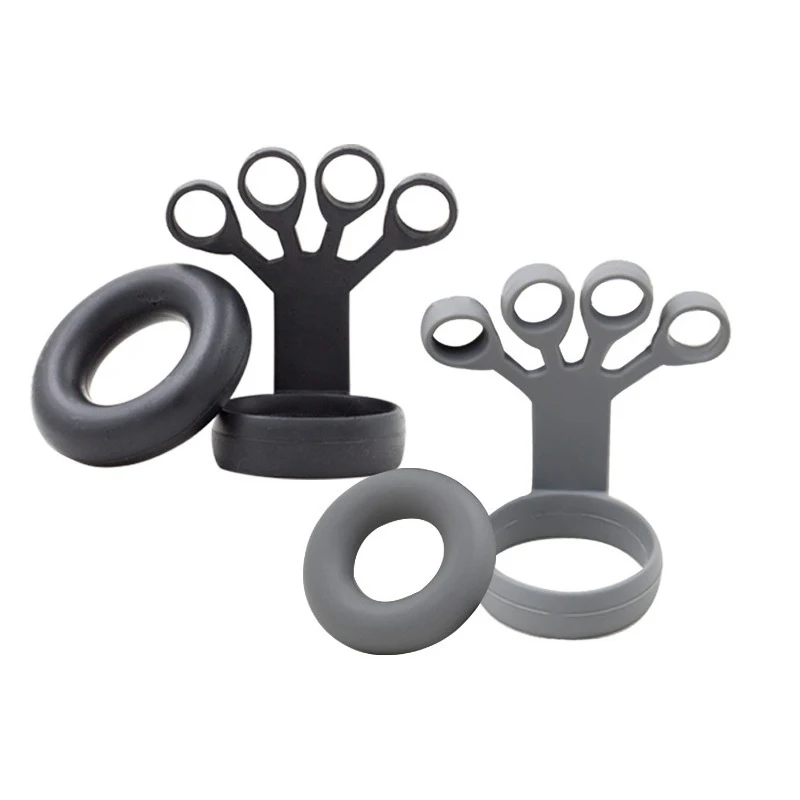 Silicone Gripster Grip Strengthener Finger Stretcher Hand Grip Trainer