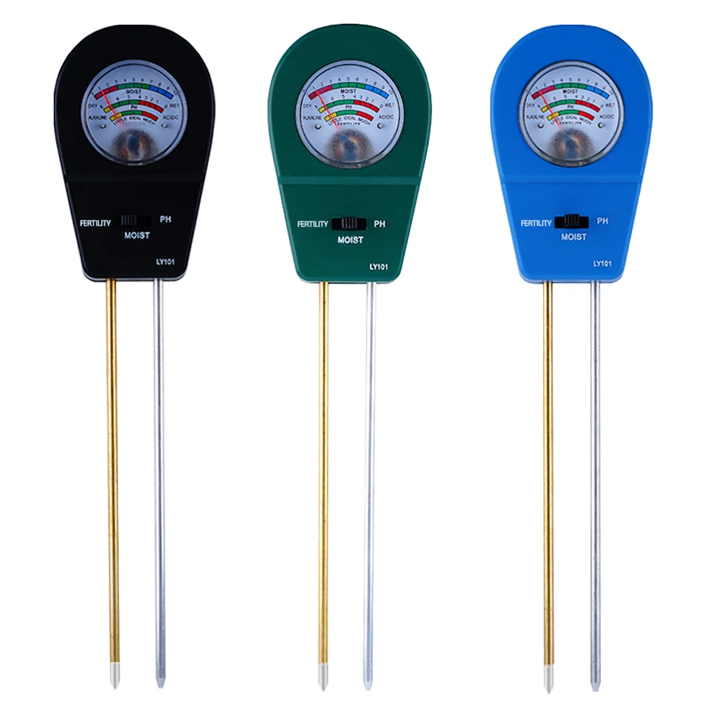 LY10 3 in 1 soil tester PH Meter Moisture Soil Fertility Meter Plant Growth Environment Monitoring For Agricultural Cultivation