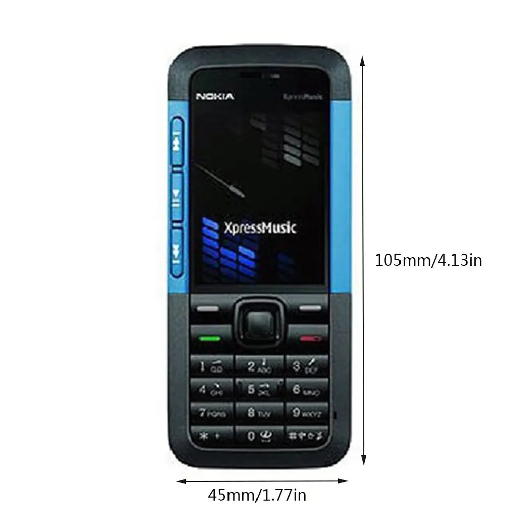노키아용 초박형 휴대폰, 노키아 5310Xm C2 Gsm/Wcdma 3.15Mp 카메라, 3G 휴대폰, 2022 신제품