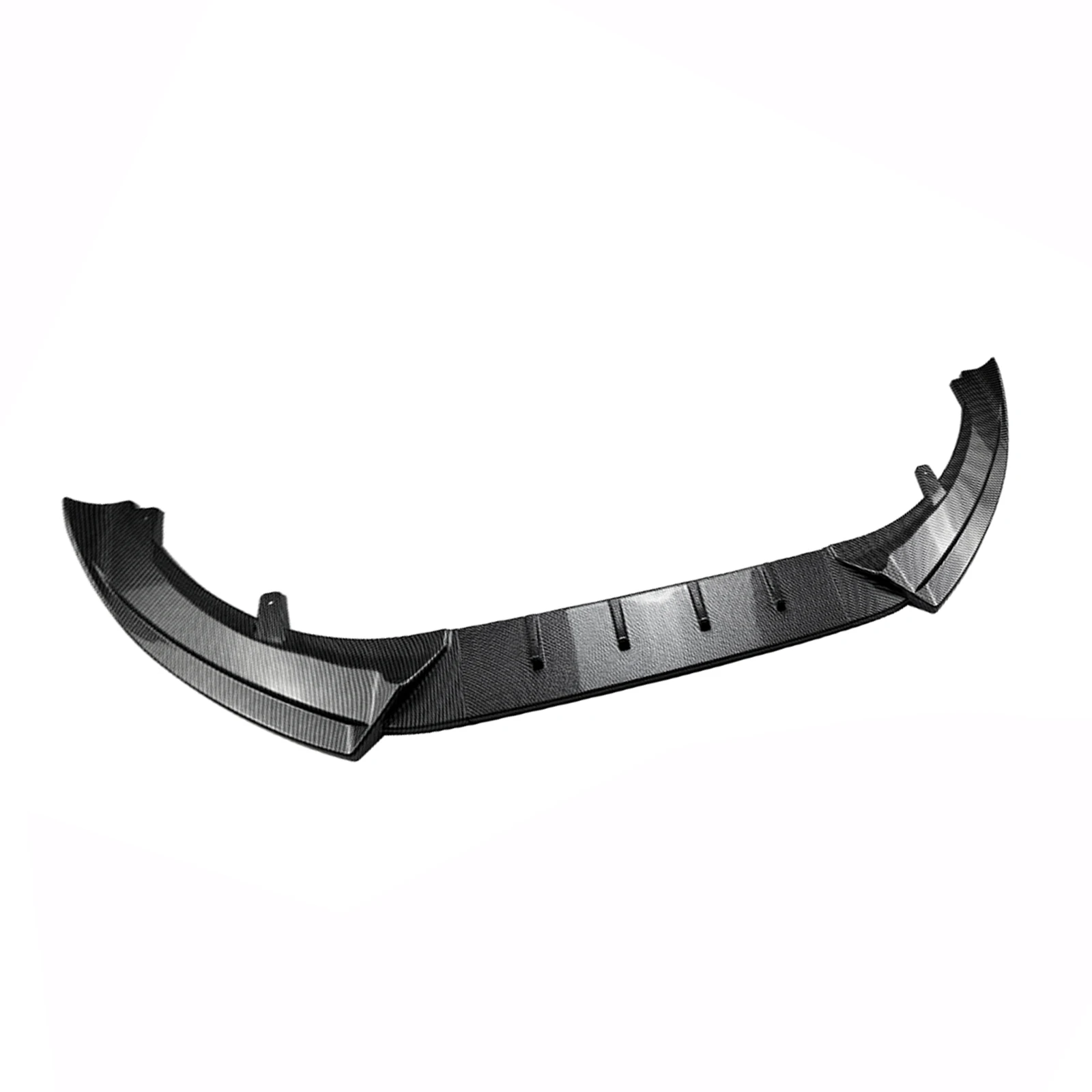 미니 쿠퍼 S JCW F55 F56 F57 2014-2021 프론트 범퍼 스포일러 립 카본 파이버 룩/글로스 블랙 로워 스플리터 블레이드 가드