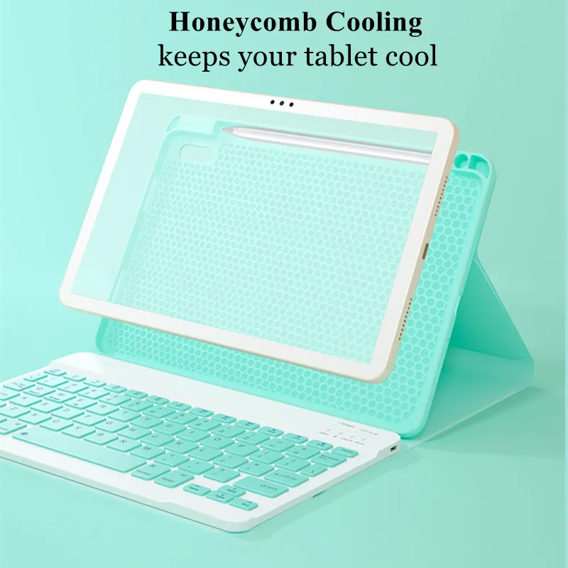 Teclado Retroiluminado para Huawei Matepad 11 10.4 T10s T10 s Pro 10.8 Mediapad m6 Capa Teclado Rgb Rato Tablet Capa Case de - Imagem 6