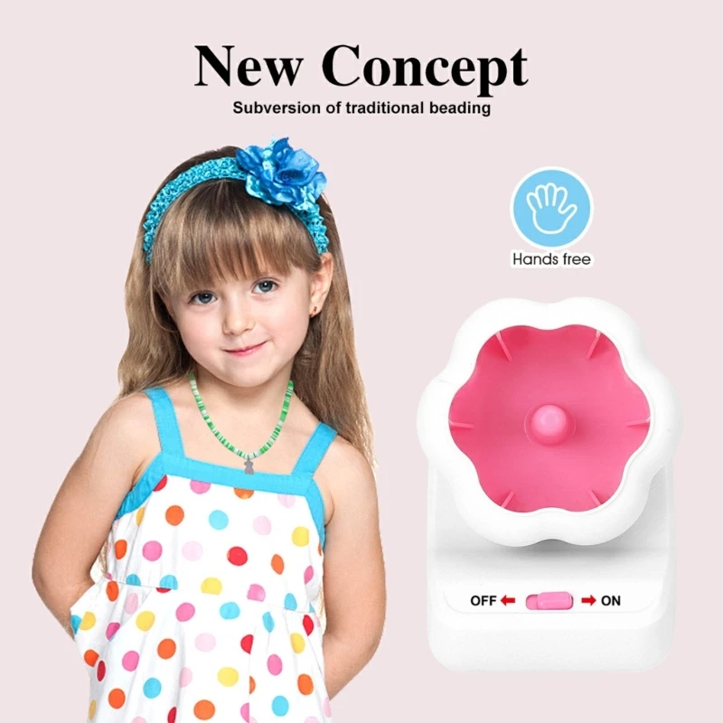 Time Saving Bead Stringing Machine Handmade Jewelry Maker Electric Bead Spinner