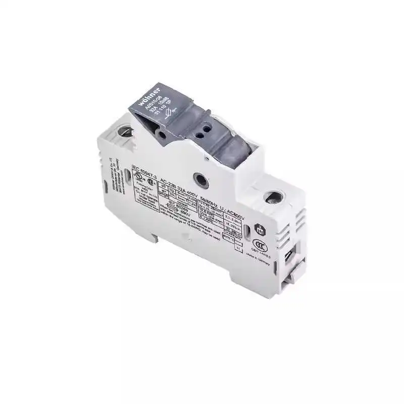 1P Cylindrical Cap Fuse Base 31110 Low Voltage Fuse Switch Holder 10 &times; 38