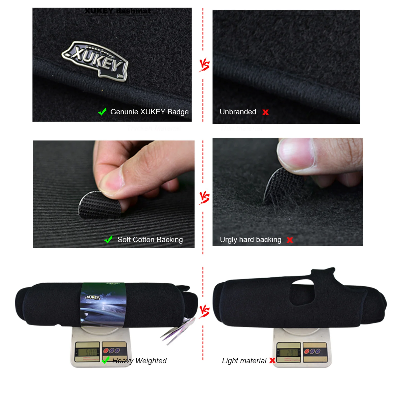 OEMASSIVE Dash Mat Dashboard Cover Sun Shade Cover Carpet For Chevrolet Silverado 1500 2007-2013 2 Glove Boxes dashboard cover