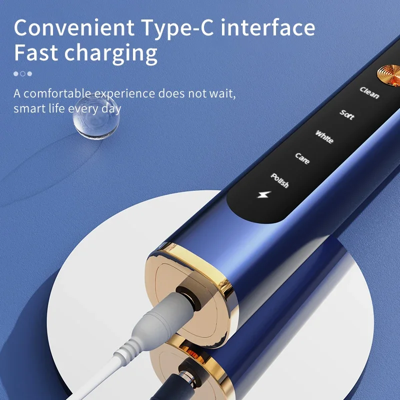 Xiaomi Youpin Electric Toothbrush Sonic Vibration Brushes Dental Tooth Whitening Cleaner USB Rechargeable Oral Care Toothbrush 5