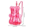 2024 New Latest PVC Backpack Bear Shaped Jelly Purse For Lovely Girls 1