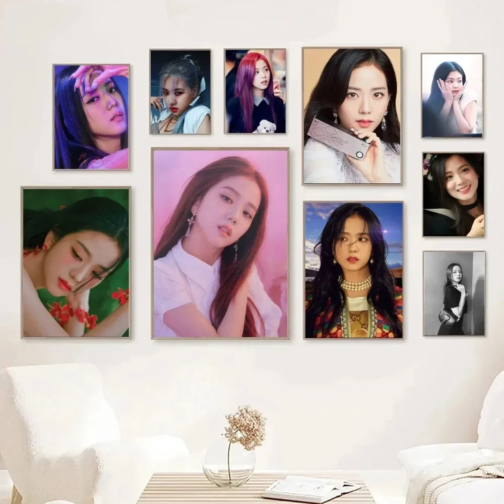 1pc-Kpop-Jisoo-B-BLACKPINK-Poster-Stickers-Home-Decor-Aesthetic-Art ...