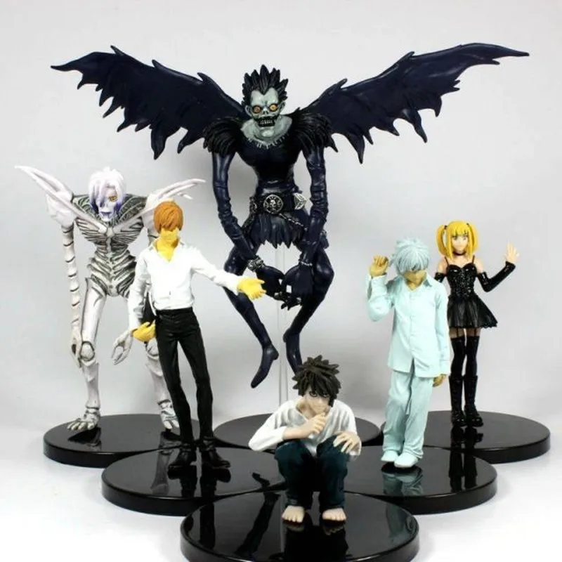 Anime death note l ryuuku ryuk pvc figura de ação brinquedos anime filme  coleção modelo de