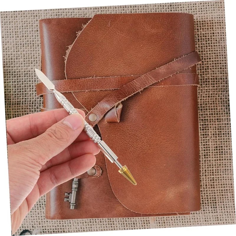 Oil-Pen Dual-Purpose Oil-Pen Viscose Water-Oil Edge Is Suitable For Leather Edge Dyeing Tools Seal Crafts DIY.