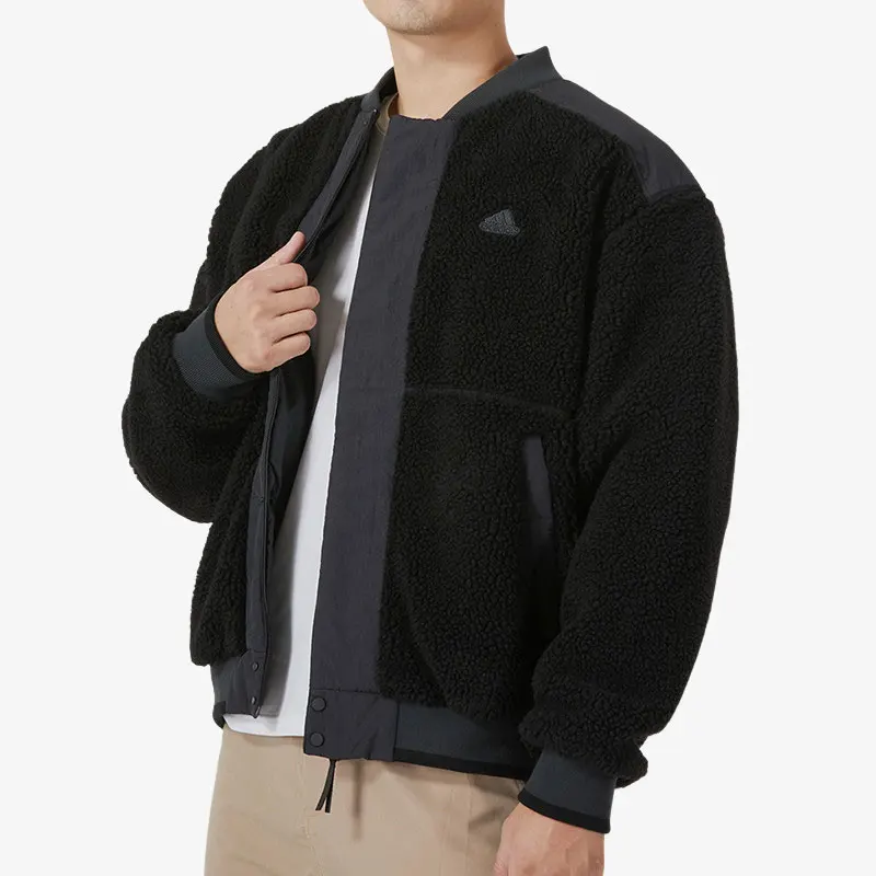 Adidas officiel véritable SHRP VRST PD J veste homme fausse laine d'agneau coton IL8919 1 Adidas officiel véritable SHRP VRST PD J veste homme fausse laine d'agneau coton IL8919 1