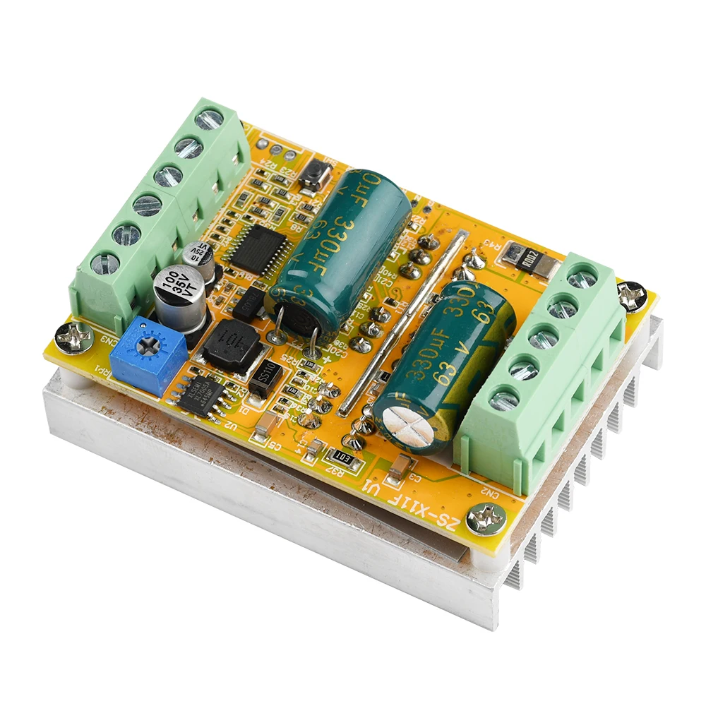 bldc trifasico dc controlador de motor sem escova alta velocidade pwm salao sensor hall motor plc placa controle analogico 04