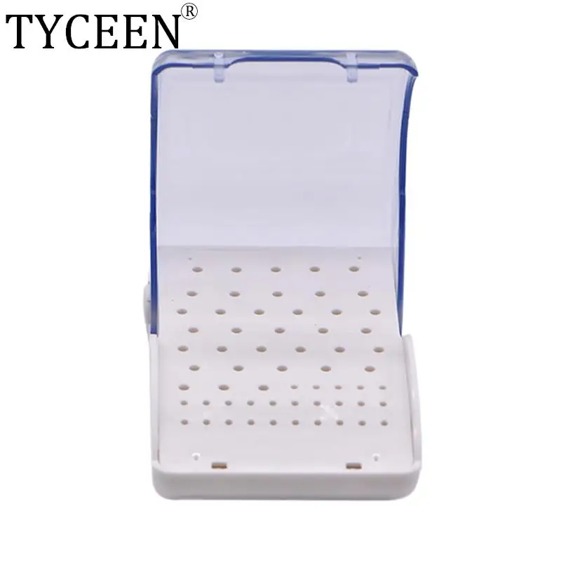 Scatola Per Frese Dentali A 60 Fori Supporto Per Frese Supporto Per Trapano In Plastica Strumenti Dentali Scatola Per Trapano Per Dentista Autoclave