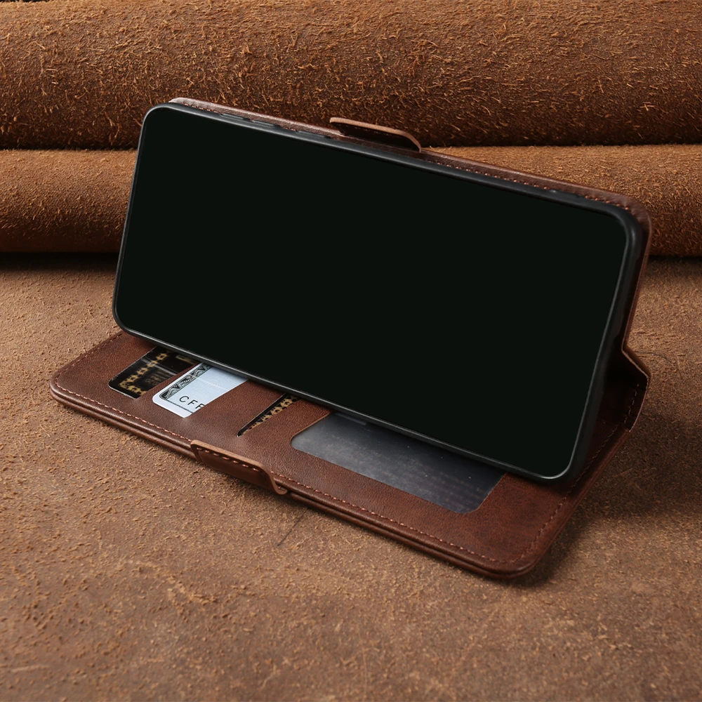Ultra Luxury Leather Wallet Cover - Premium Style and Protection