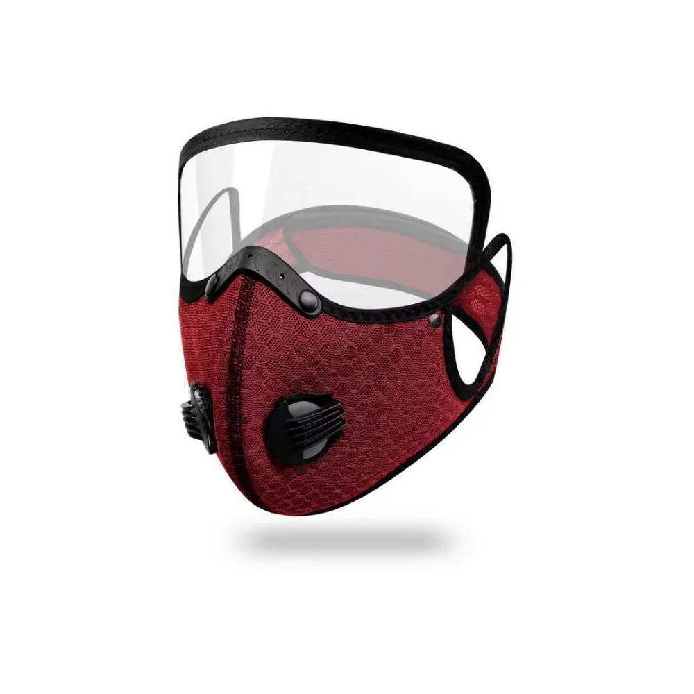 Maschera protettiva sportiva, moto elettrica, antivento, protezione solare, antivento, maschera integrale per uomo e donna - immagine 4