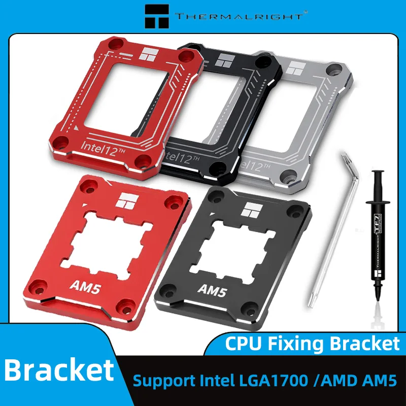 Thermalright-cnc Alumínio Anti-off Frame Protector Cpu Bending Corrector Fivela de Fixação Amd Am5 Rayzen 7000 Lga1700