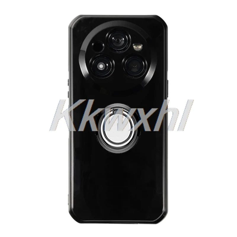 Shockproof Soft Phone Case with Back Ring Holder Bracket – Durable and Original Protective Cover