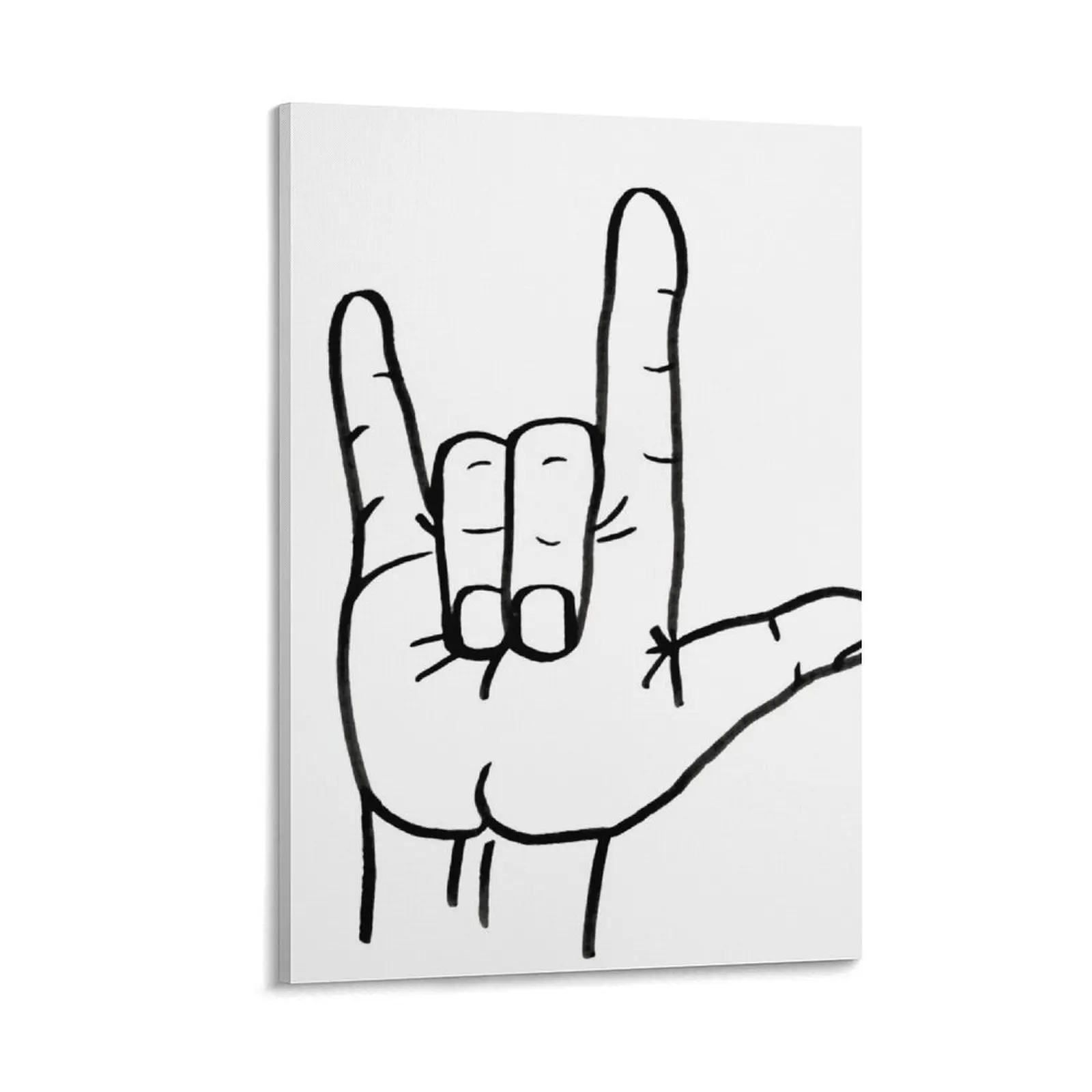 

I Love You Sign Canvas Painting home decorations and organization Decoration for home