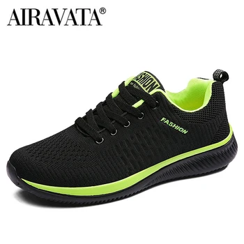 Men Women Knit Sneakers Breathable Athletic Running Walking Gym Shoes 1