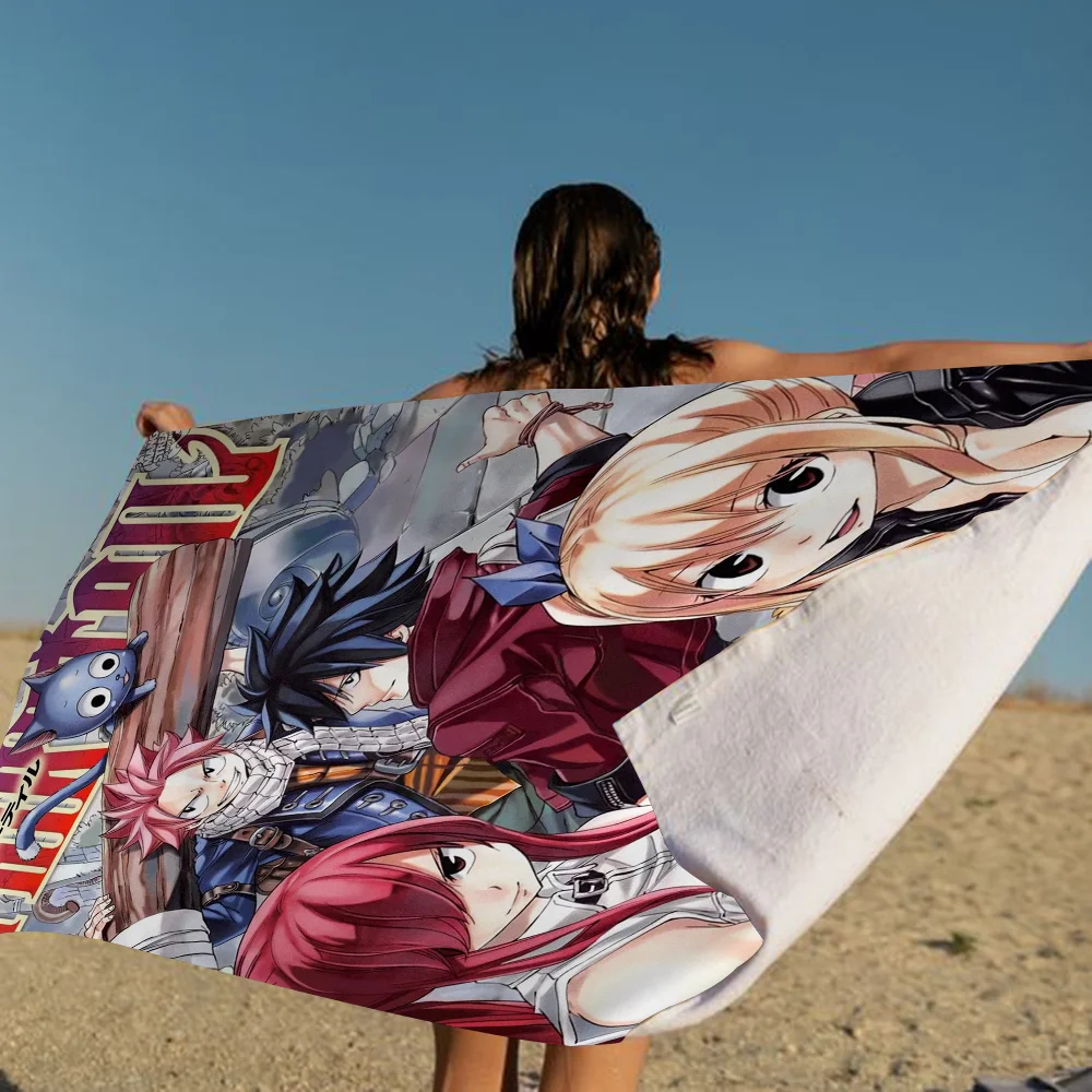Fairy Tail Towel Microfiber Beach Towel Absorbent Quick dry Soft Yoga Swimming Resort Mountain Climbing Towel 5