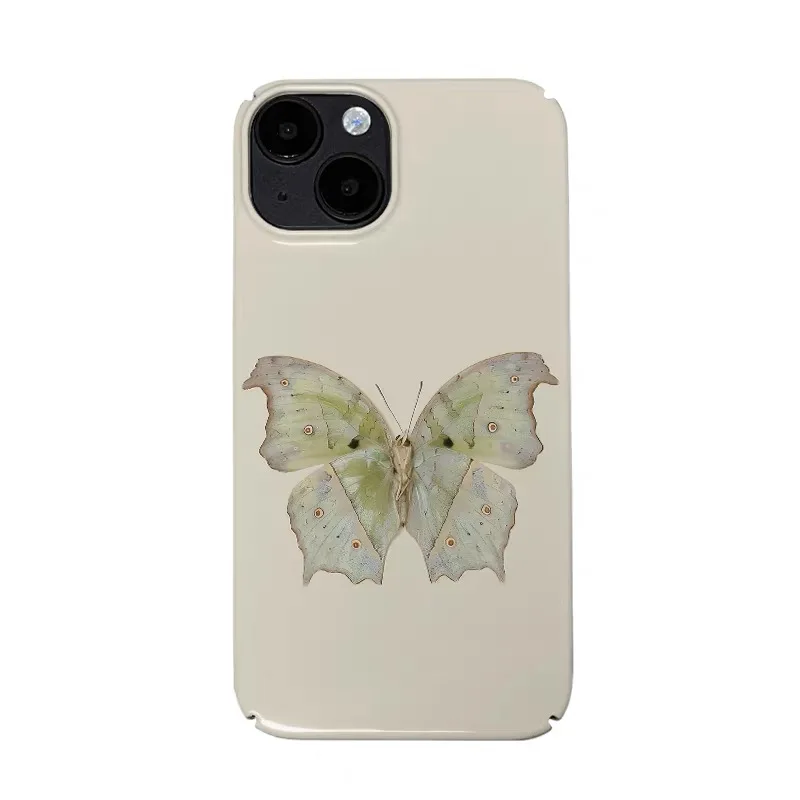 Vibrant Butterfly Art Shockproof Acrylic Phone Case