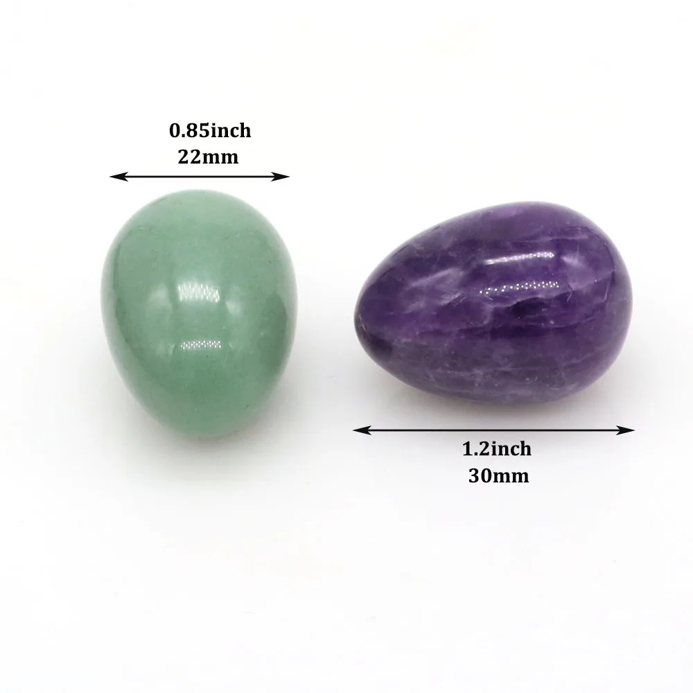 Natural Quartz Crystal Stones 22x30mm decorative stones