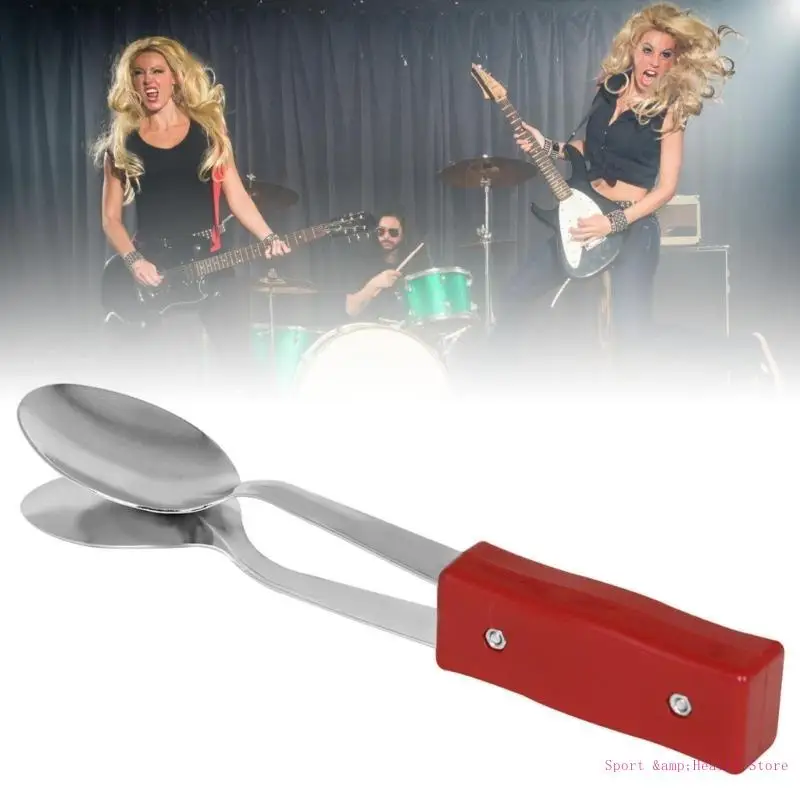 Percussion Instruments Kids Adults Music Spoon Toy Spoon Castanets Musical Instrument Child Musical Instrument Toy