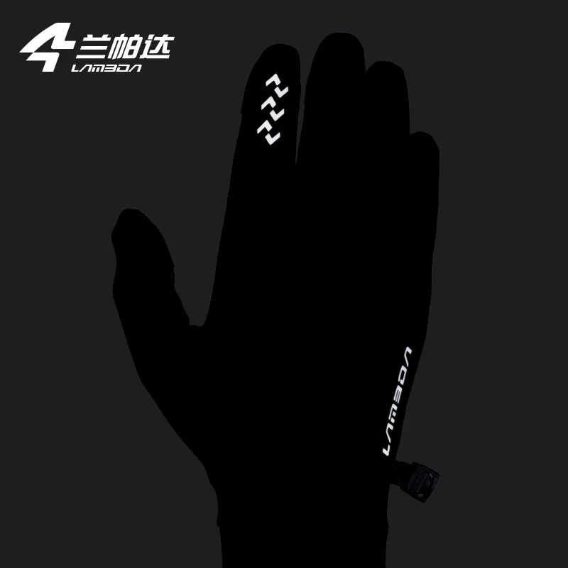 LAMEDA 2024 Winter Cycling Gloves Touchscreen Road Mountain Road Bike Gloves Full Finger Fleece Bicycle MTB Glove Accessorires 6