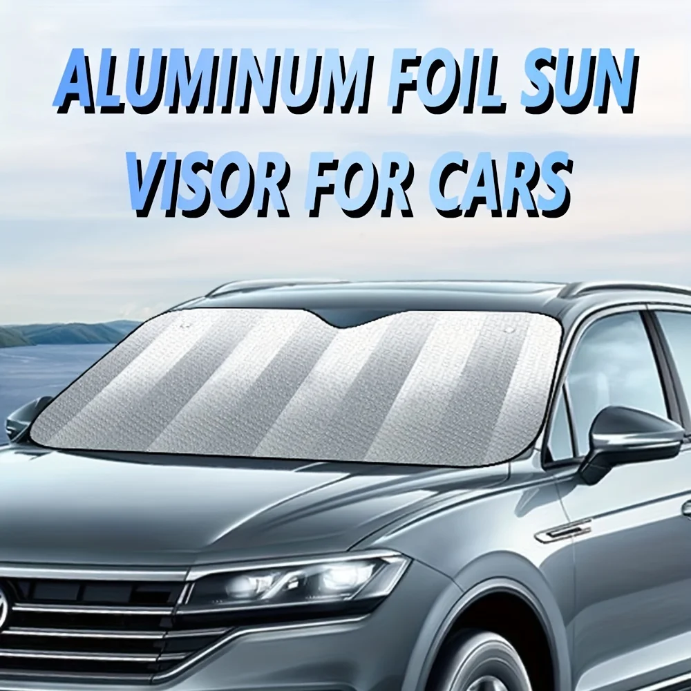 CarSunShieldAutoSuppliesFrontWindshieldSunscreenHeatInsulation