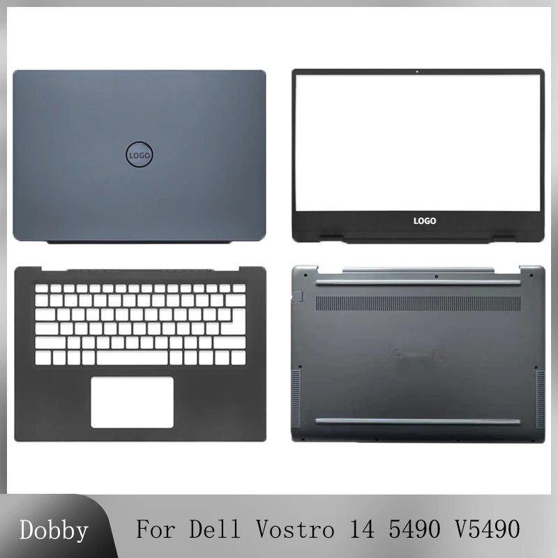 Новый оригинальный корпус для ноутбука Dell Vostro 14 5490 V5490, задняя крышка ЖК-дисплея, передняя рамка, подставка для рук, Верхняя деталь 5490 V5490