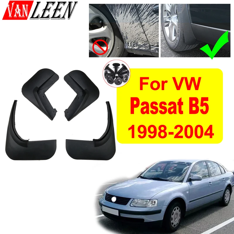 

4 шт., Автомобильные Брызговики для Volkswagen VW Passat B5 B5.5 Sedan 2004 1998-2003
