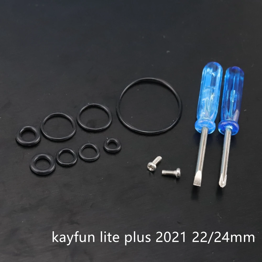 Kayfun X/X mini/V5/Prime/Lite /Lite Plus PSU Replacement Tube Silicone O-Rings Screws Accessories
