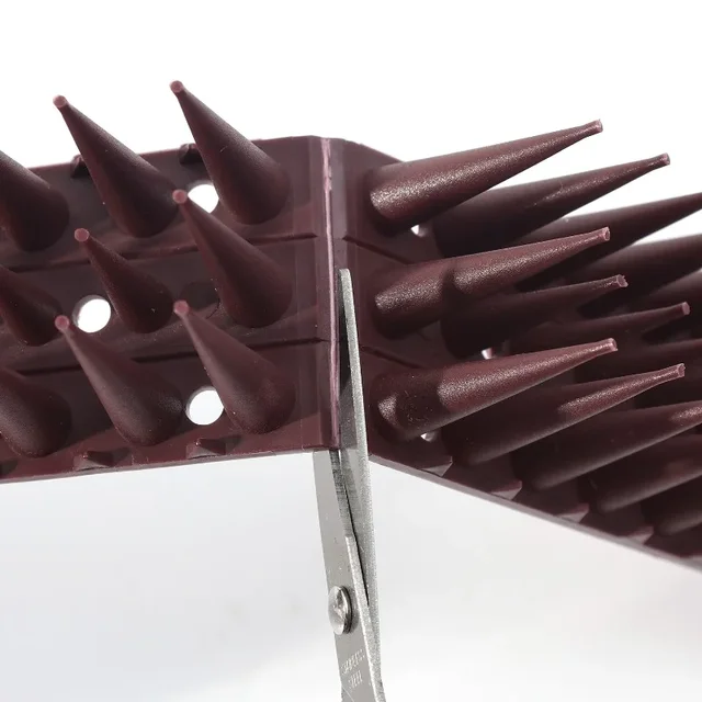 1/10pcs Fence Wall Plastic Anti-Bird Spikes Balcony Eaves Windowsills Bird Repellent Anti-Cat Bird Repeller Thorn supplies 4