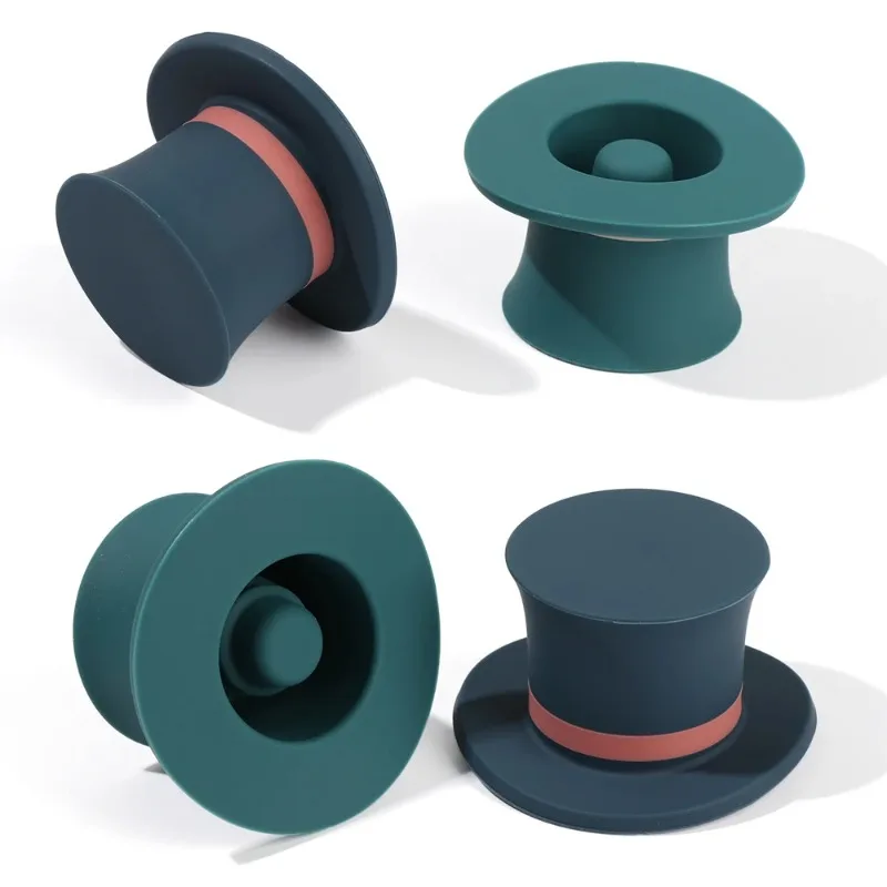 Silicone Bottle Sealer Cap - Vacuum-Preserved Cork Stopper