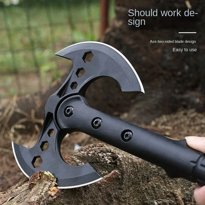 Camping Axe Outdoor Axe Multipurpose Camping Cutting Woodworking