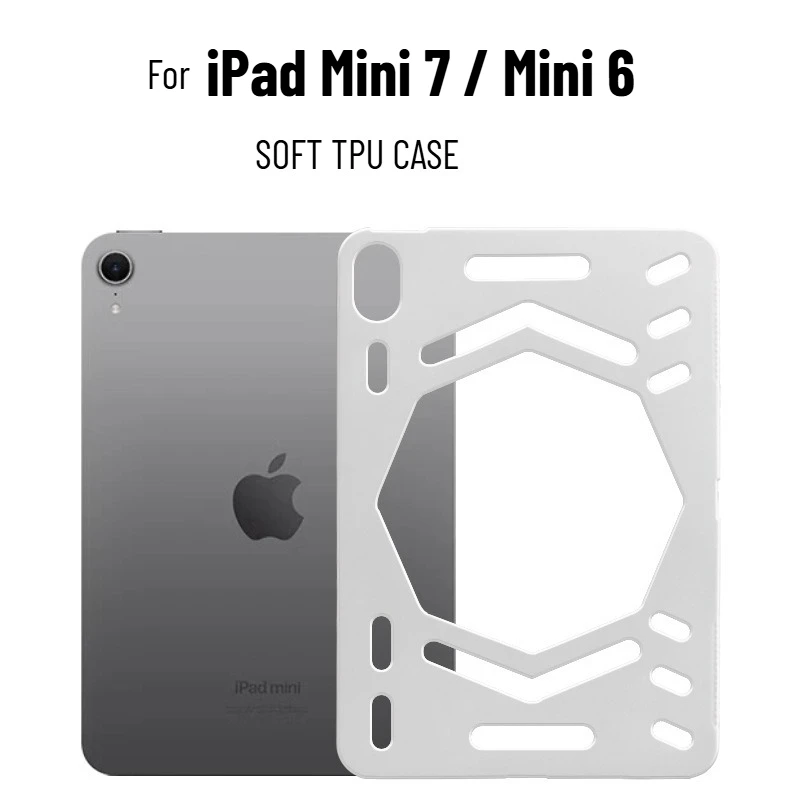 Gaming Tablet Cover with TPU Hollow Cooling Design for Heat Dissipation - 8.3 Inch Soft Protective Shell