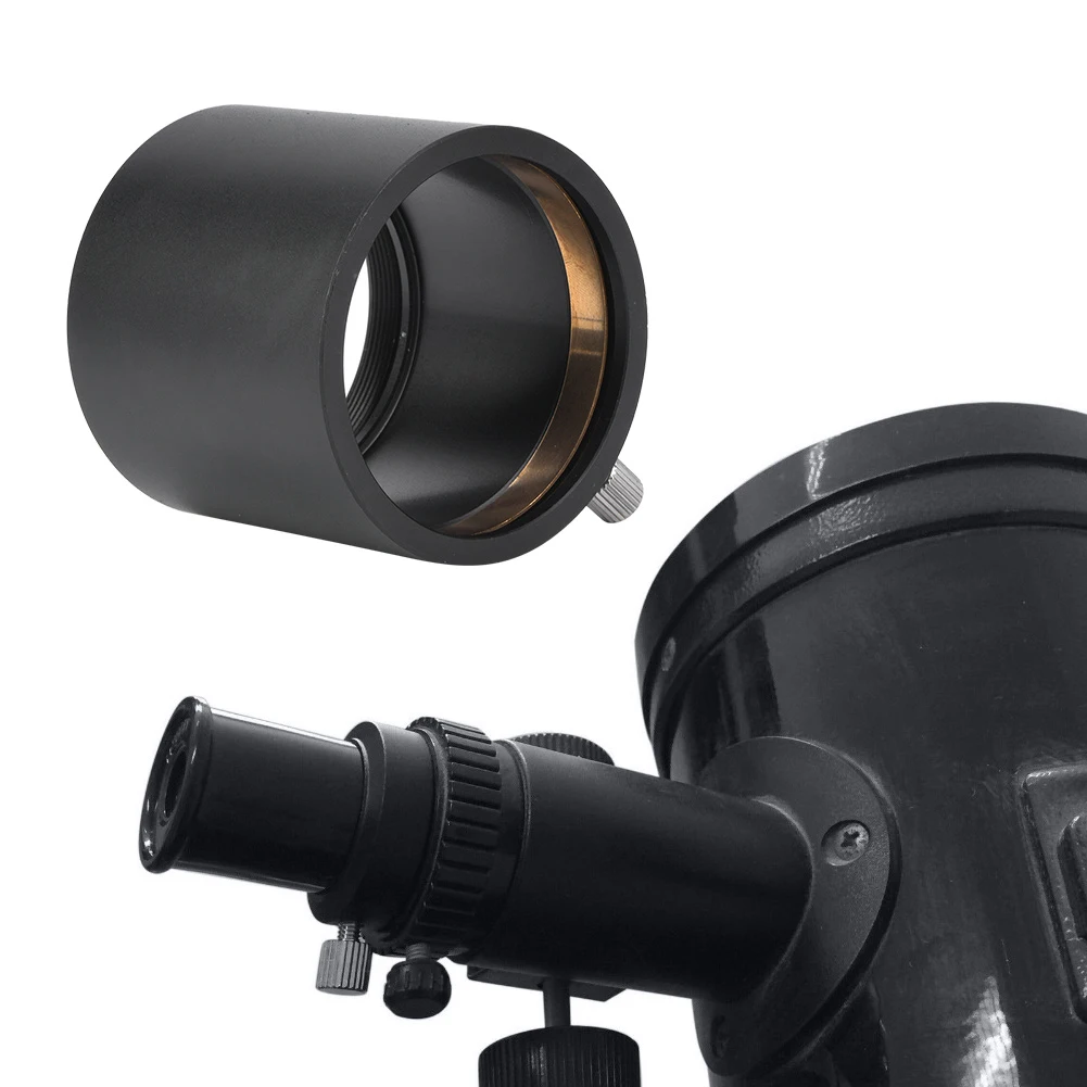 Akozon Anello Adattatore Telescopio per Fotocamere Adattatore per Montaggio Astronomico SCT Filettatura Femmina a M42x0.75 T2 Convertitore Adattatore per Telescopio con Filettatura Maschio