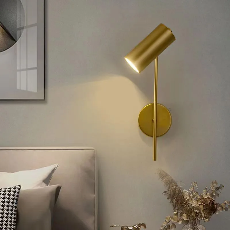 Rotatable LED Wall Lamp Bedroom Bedside Read Interior Home Decor Sconce