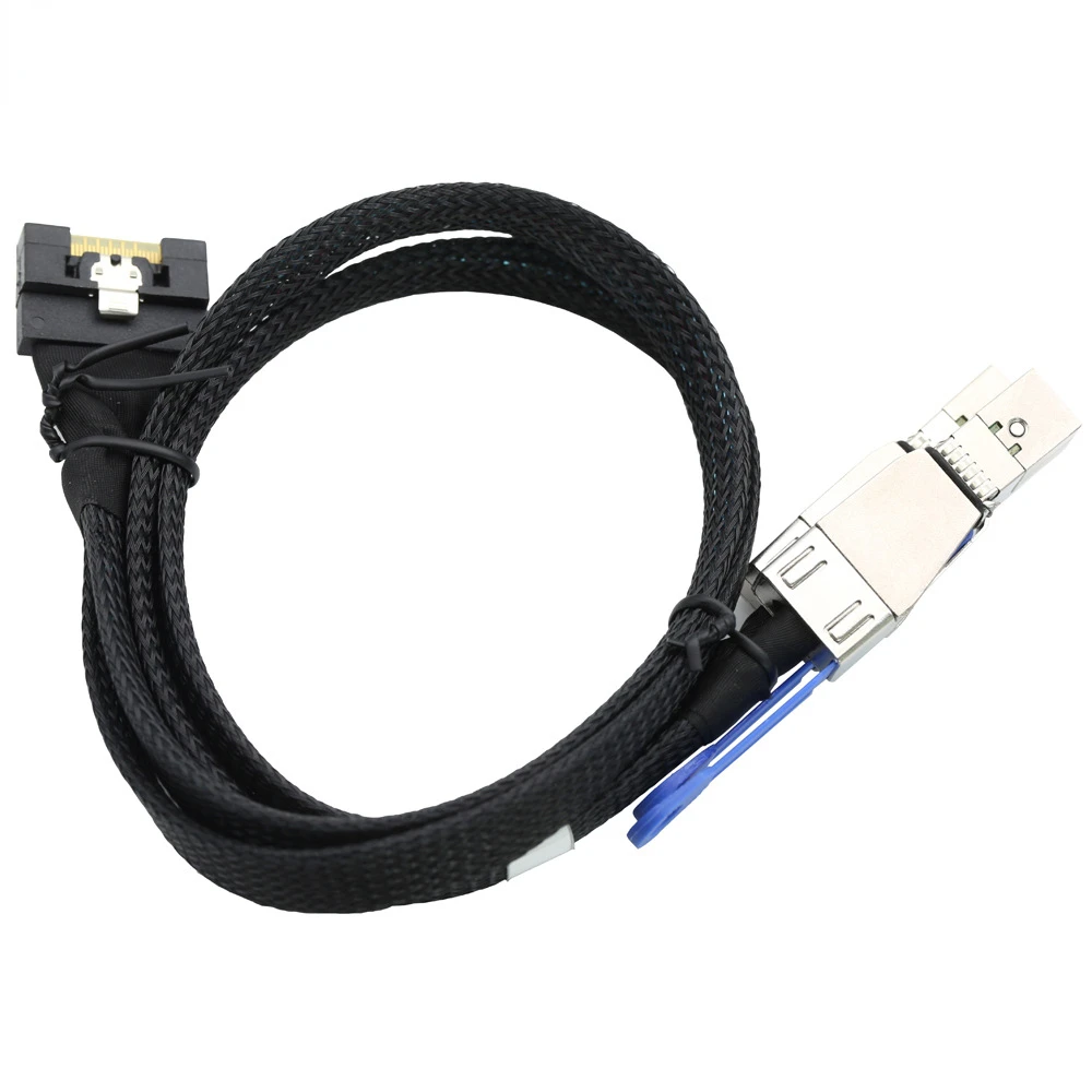 Pcie Slimline Cabo Adaptador para Servidor Fiação Interna Bundle Cobertura Completa Conector Angular Sff8654 8i a Sas hd 8644 - Imagem 2