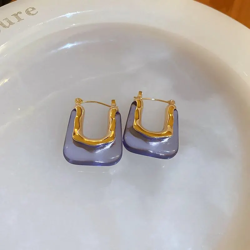Orecchini Pendenti Donna Con Cristalli Trasparenti E Strass, Stile