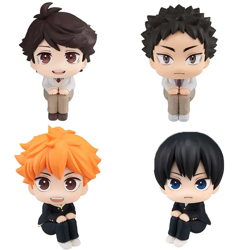 

Megahouse Genuine Look Up Haikyuu!! Tobio Kageyama Shoyo Hinata Oikawa Tooru Iwaizumi Hajime Anime Action Figures Toys Gifts