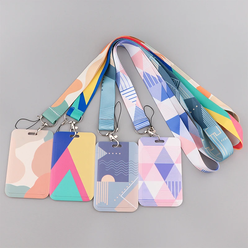 

Simple Lanyards Keychain DIY Cell Phone Neck Strap Lanyards ID Badge Holder Keychain Key Holder Belt Strap Rainbow Gay Hanging R