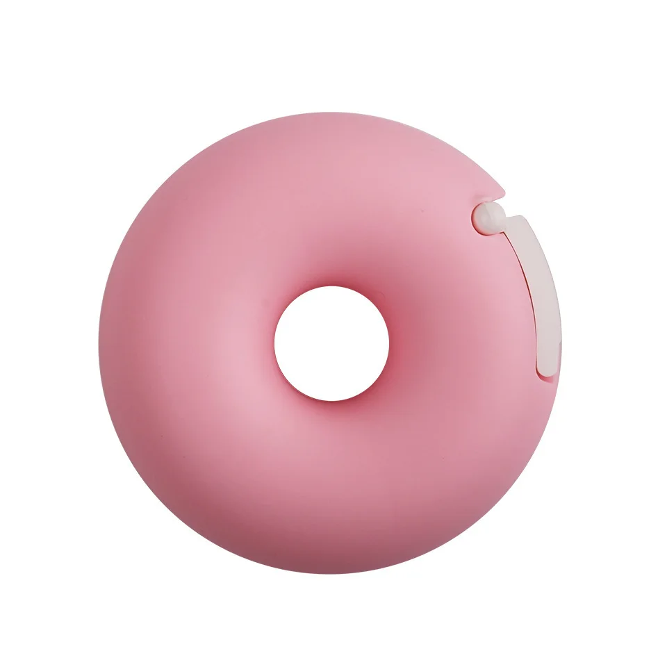 Wimpernverlängerungs-Klebebandschneider, Donut-förmiger Kunststoff, rotierende Wimpernverlängerungszubehör, Schneiden von Make-up-Werkzeug, Mikroporen-Klebebandschneider – Detail 9