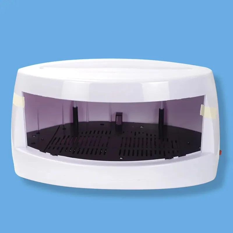 Nail Art Tools Nail Tool Sterilizer Manicure Tool Disinfection Box Electric Disinfection Box UV Sterilizer for Instruments Disinfection Nail Tool UV Disinfection Steriliser Cabinet Drawer Beauty Portable Disinfector