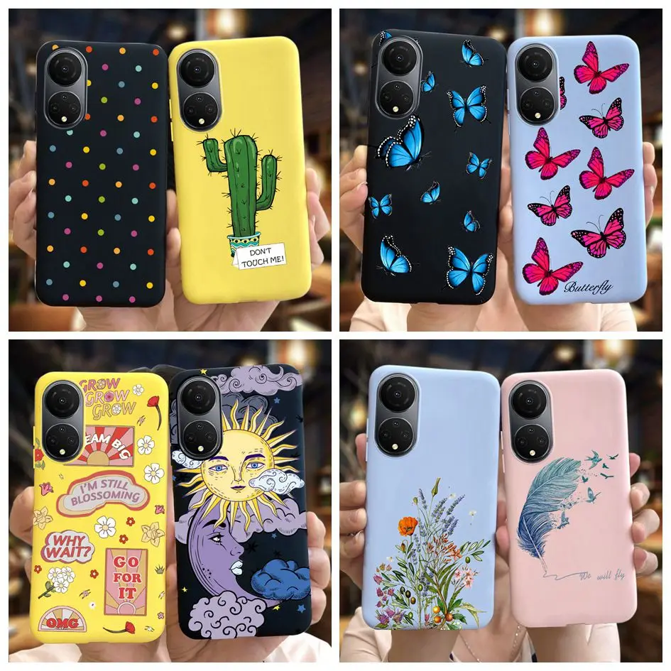 Custodia Honor X7 Per Huawei Honor X7 Custodie In Silicone Accessori Per Smartphone Fundas Per Honorx7 2022 Cma-Lx2 Cma-Lx1 Cover Antiurto