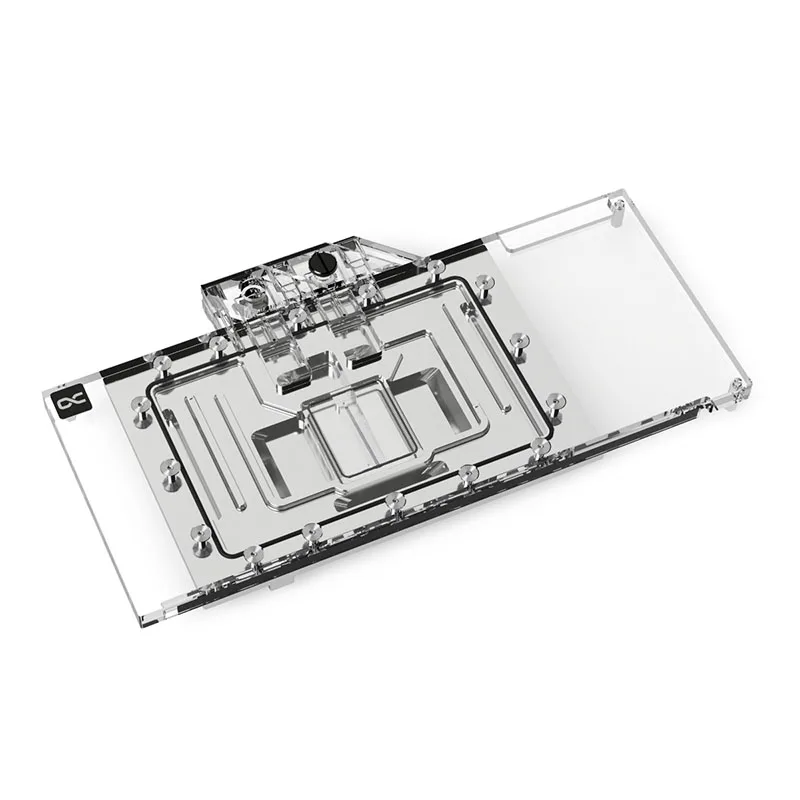 Alphaool Eisblock Aurora Water Block Compatibile Powercolor Radeon Rx 7900 Xtx Red Devil /Limited Edition 24G Cooler