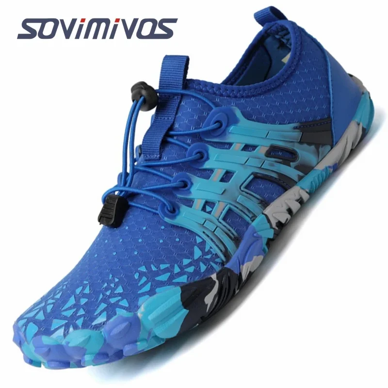 Men's Cross-Trainer Barefoot & Minimalist Shoe Zero Drop Sole Wide Toe Box Women Upstream Swimming Shoes Beach Slippers
